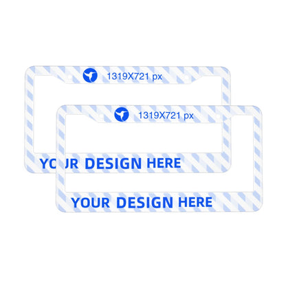 License plate frame - YIHE Customize