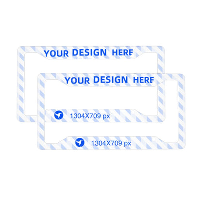 License plate frame - YIHE Customize