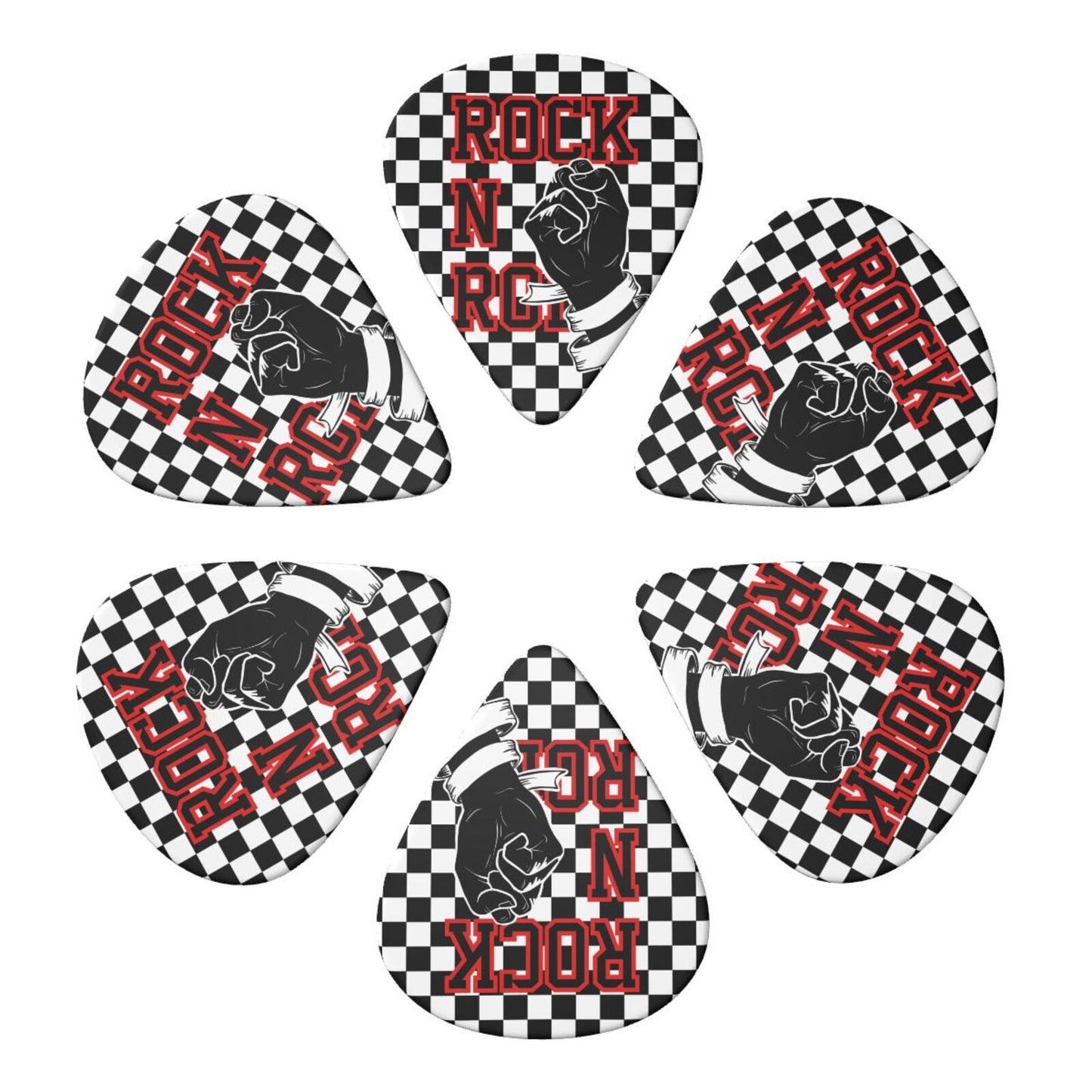 ABS Guitar pick 6 Packs - YIHE Customize