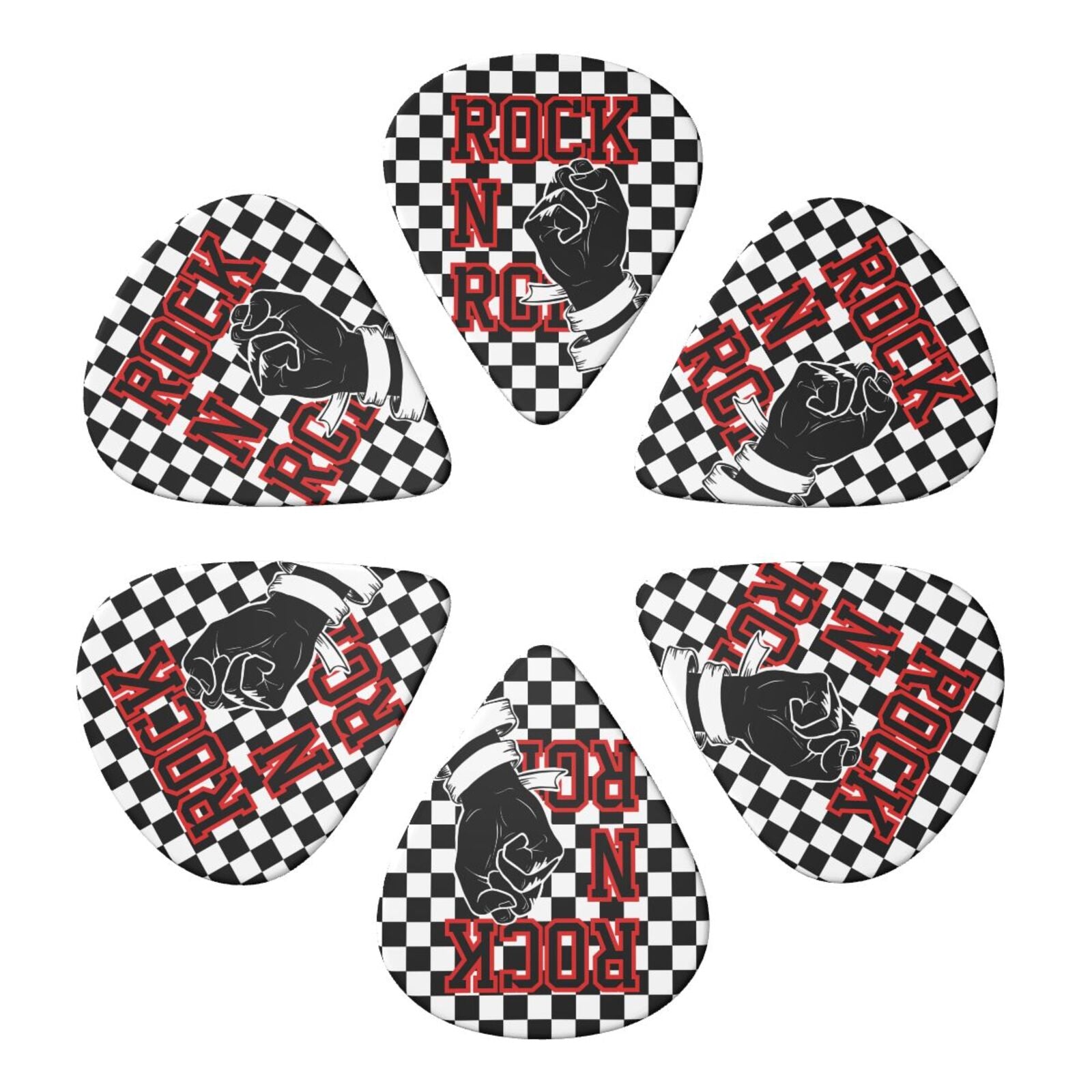 ABS Guitar pick 6 Packs - YIHE Customize