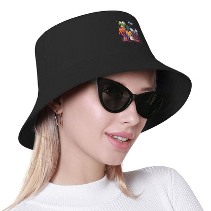 Adult Double Fisherman's Hat Bucket Hat (Regional Print) - YIHE Customize