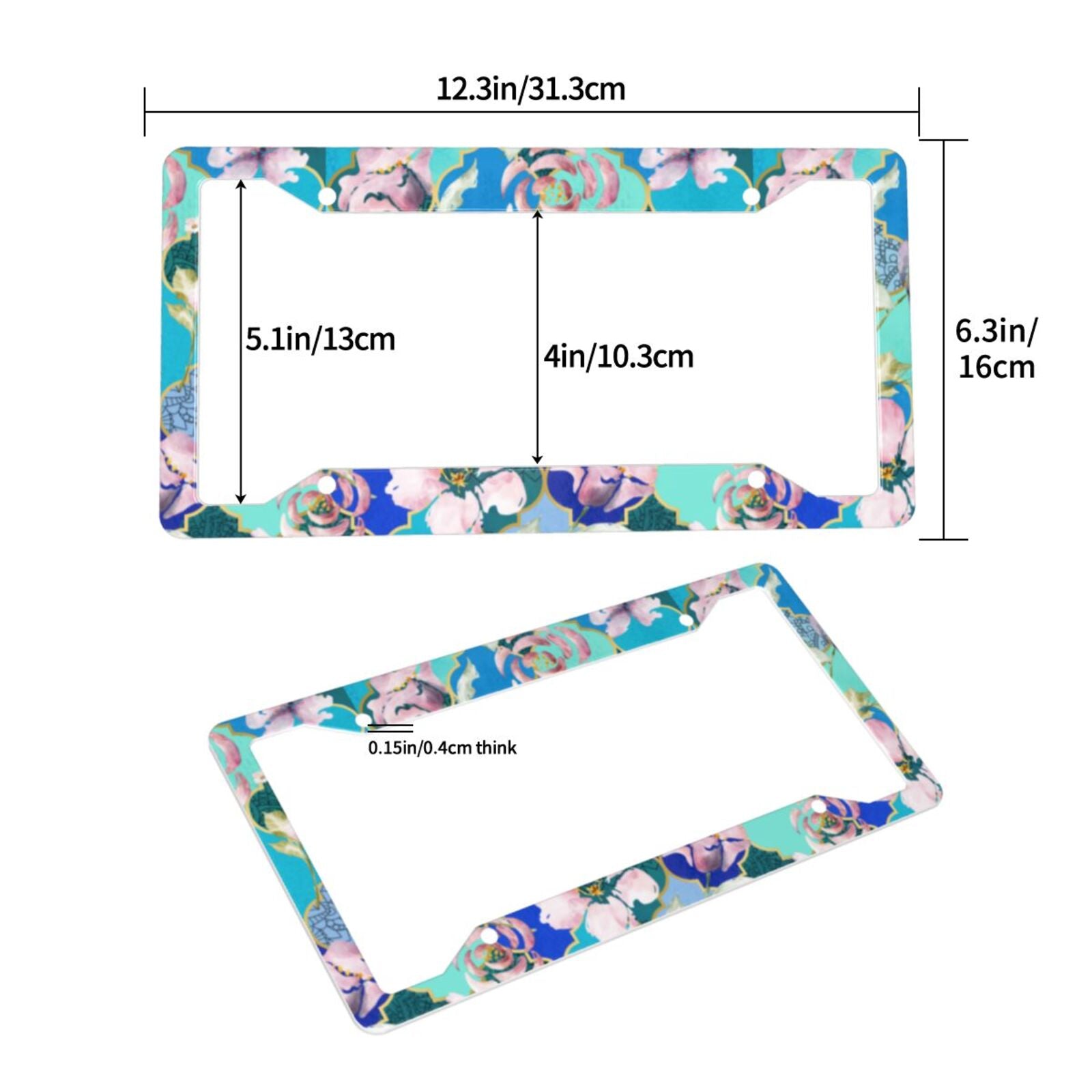 License plate frame - YIHE Customize