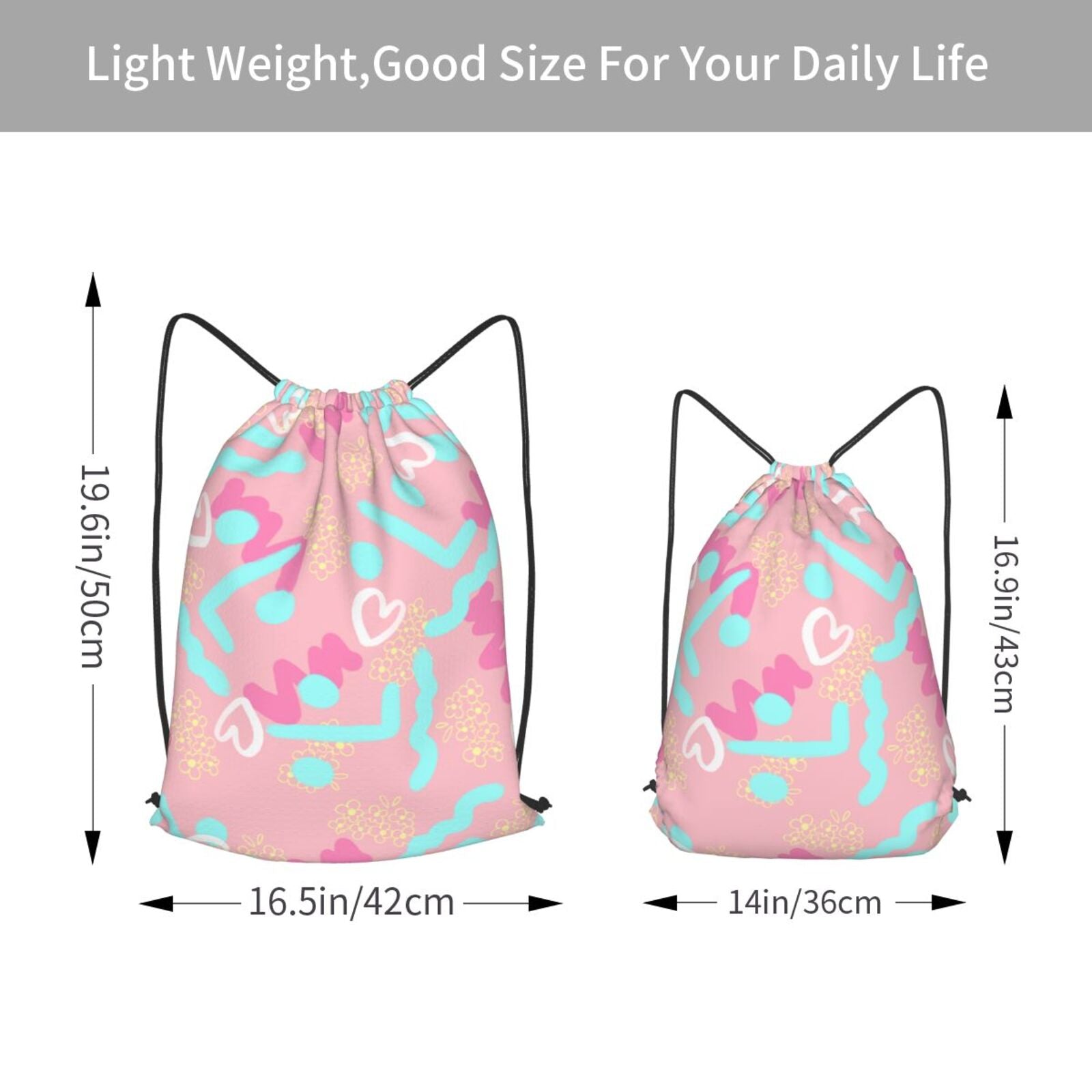 Drawstring Backpack Gym Bag - YIHE Customize