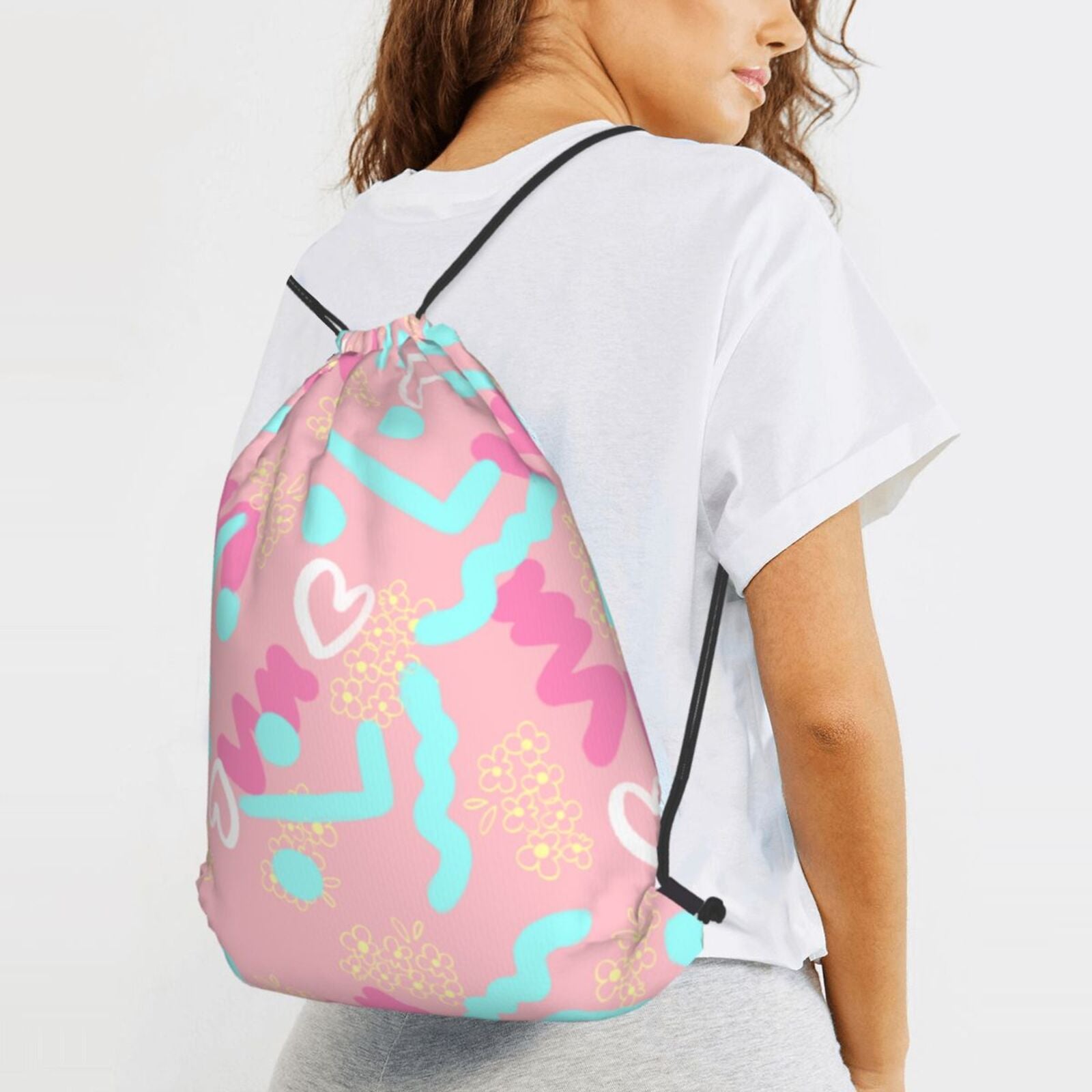 Drawstring Backpack Gym Bag - YIHE Customize