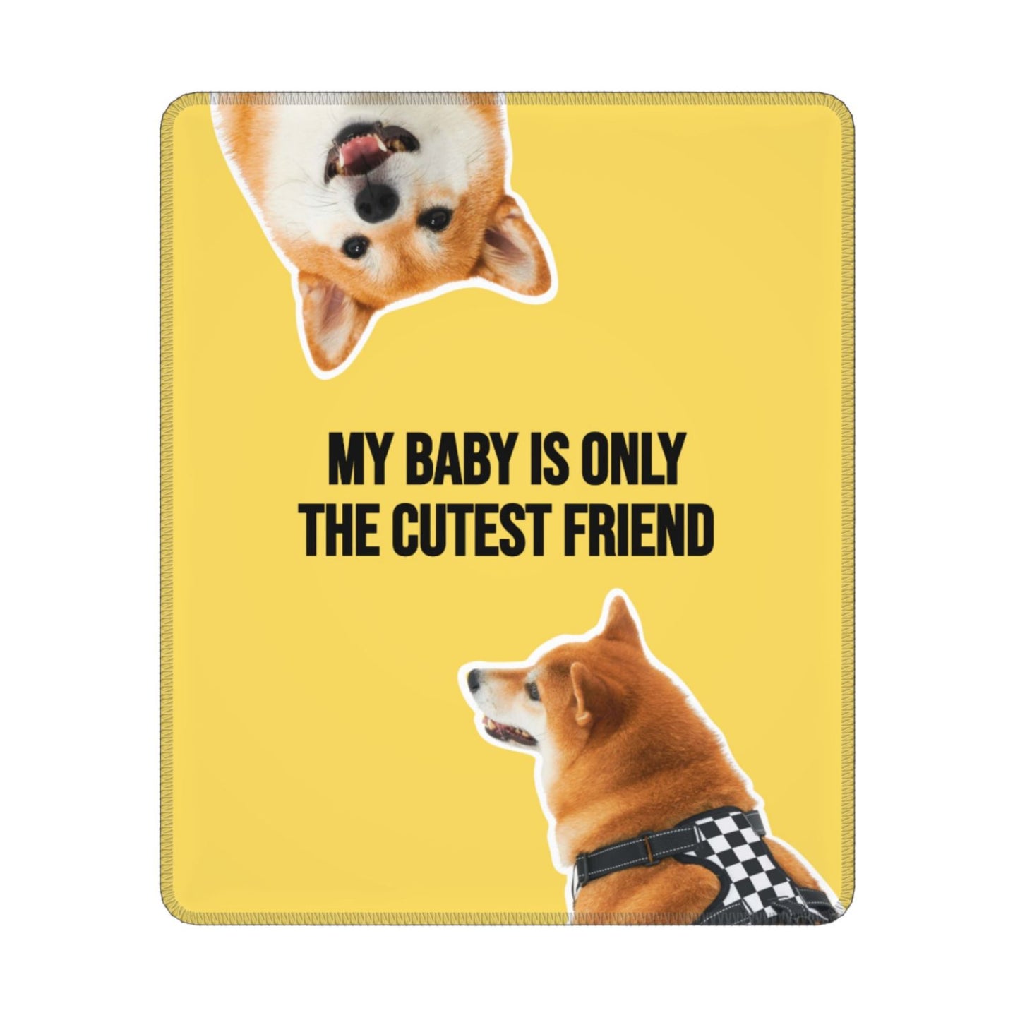 Custom Photo Mouse Pad - Personalized Desk Mat with Non-Slip Rubber Edge - YIHE Customize