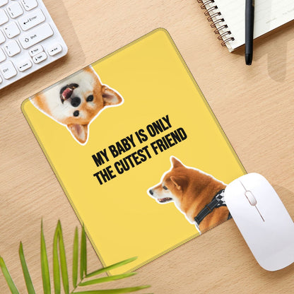 Custom Photo Mouse Pad - Personalized Desk Mat with Non-Slip Rubber Edge - YIHE Customize