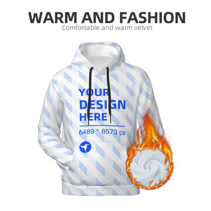 Men's Fleece Hoodie - YIHE Customize