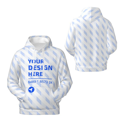 Men's Fleece Hoodie - YIHE Customize