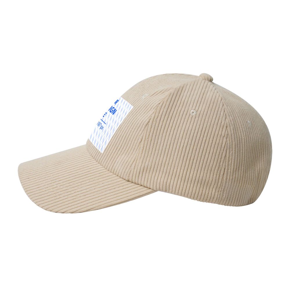 Corduroy baseball cap - YIHE Customize