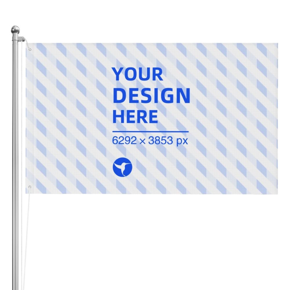 Triple double-sided flag 3x5FT - Bring Your Ideas to Life! - YIHE Customize