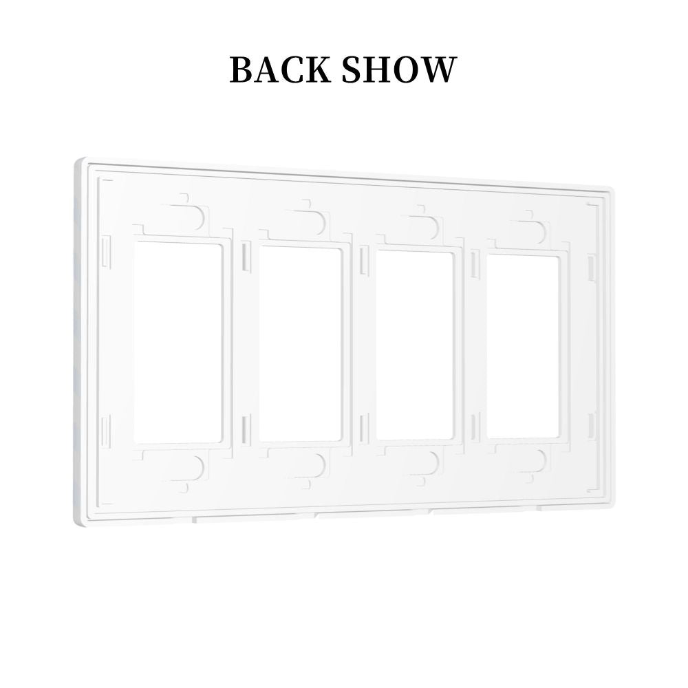 Quad Switch Panel Wall Plate - YIHE Customize