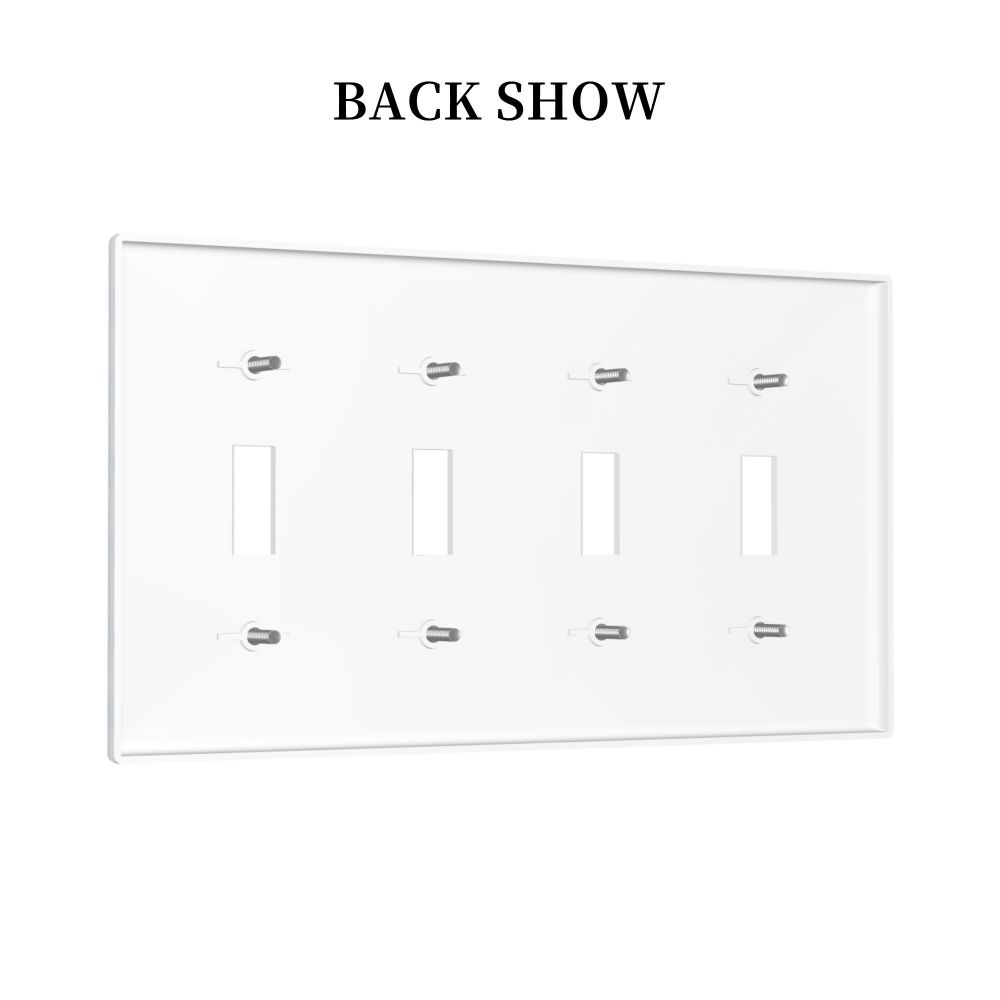 Quad Switch Panel Wall Plate - YIHE Customize