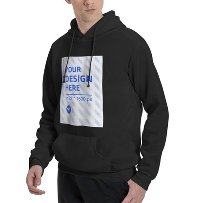 Men's polyester fleece pocket hoodie - YIHE Customize