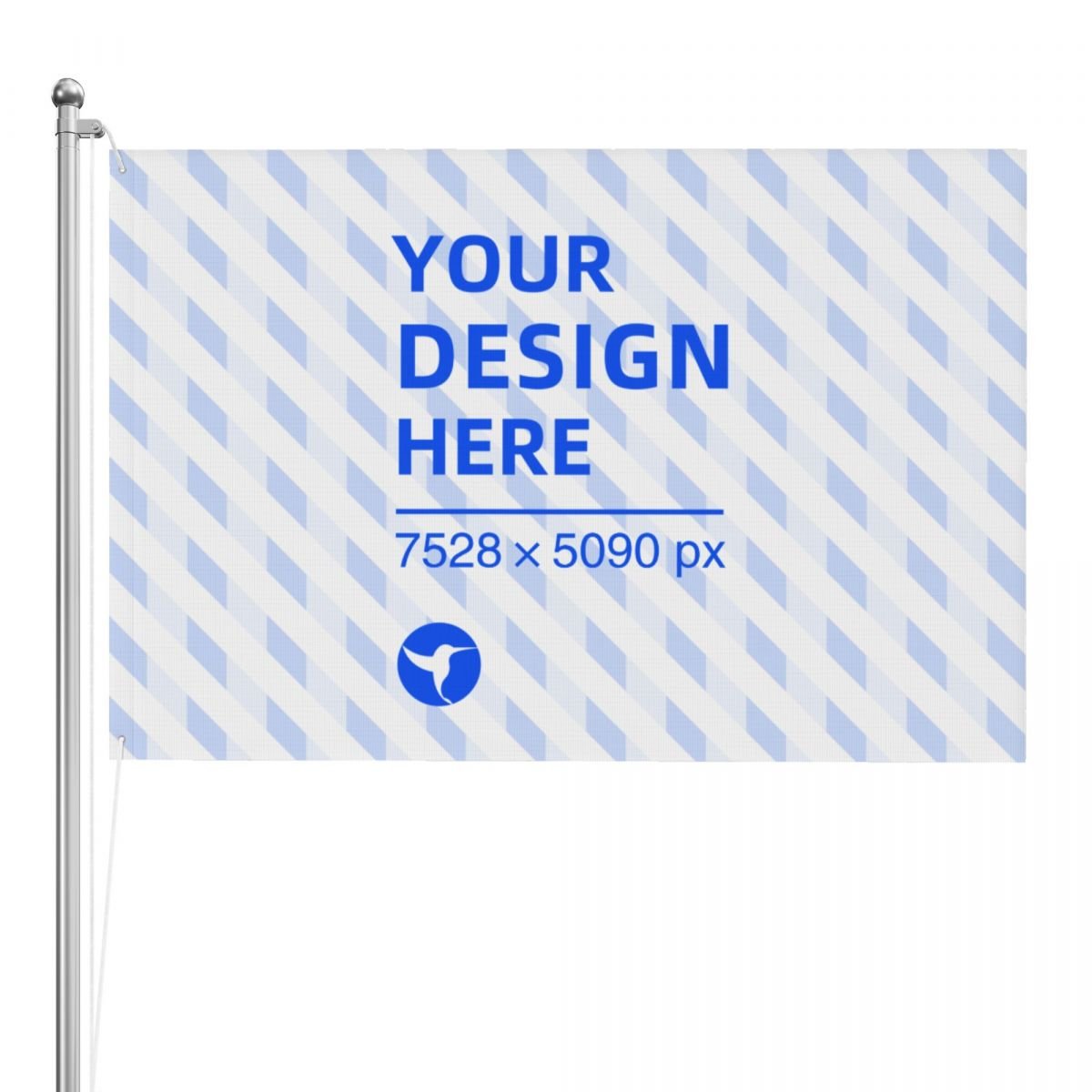 Triple double-sided flag 4x6FT - Bring Your Ideas to Life! - YIHE Customize