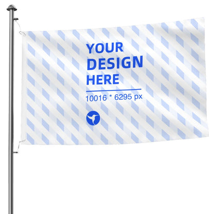 Double-sided flag 5X8FT - YIHE Customize