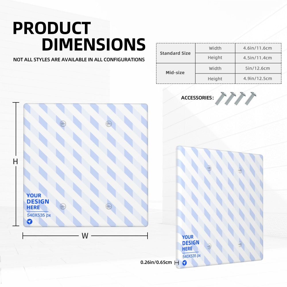 Duplex switch panel Wall Plate - YIHE Customize