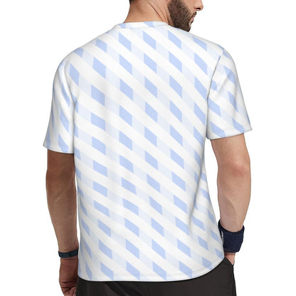 Men's Short-sleeved Mesh T-Shirt - YIHE Customize