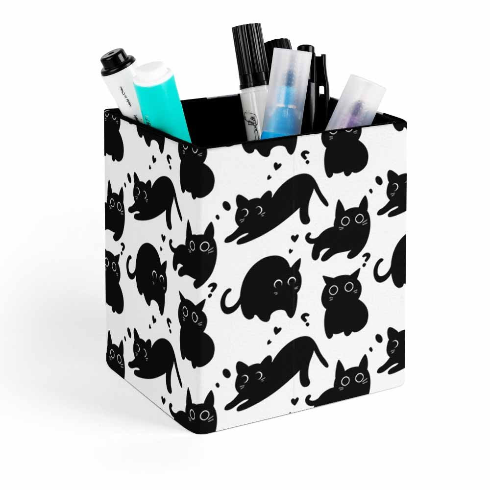 PU Leather Square Pen Holder - Bring Your Ideas to Life! - YIHE Customize