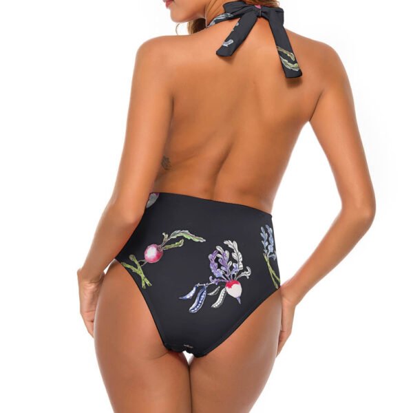 Deep V Neck Swimsuit