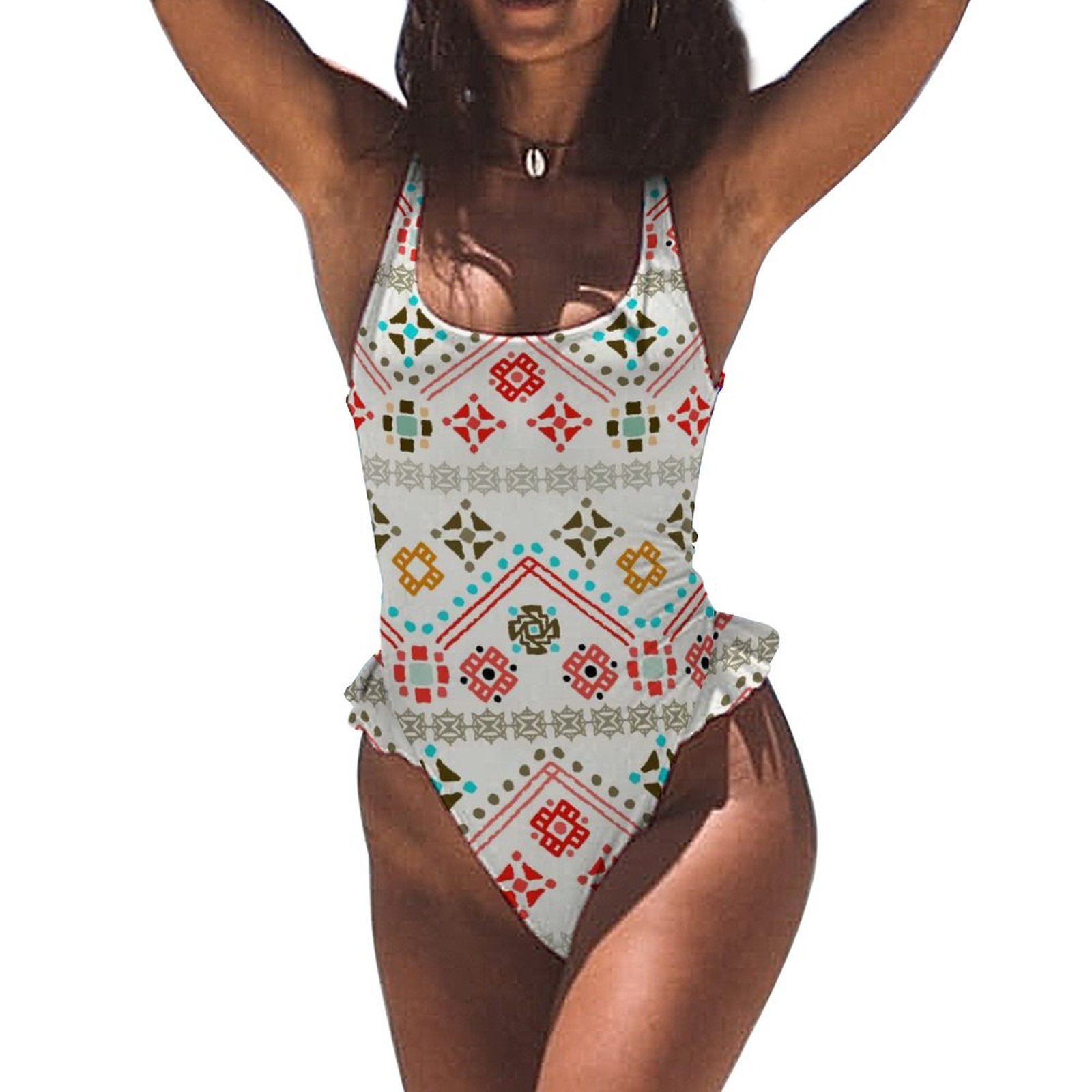 86% Polyester 14% Spandex One-piece Swimsuit